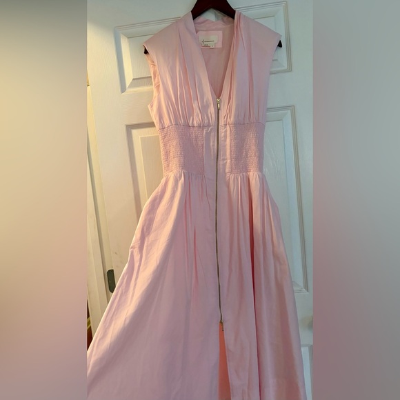 Anthropology Pink Sleeveless Dress - Picture 5 of 6